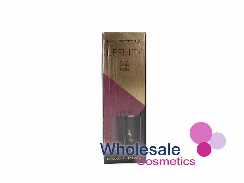 6 x Max Factor LipFinity Lip Colour - 055 SWEET